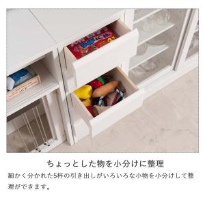 日本製 天然木桐 カウンター下シリーズ 幅30...の詳細画像4