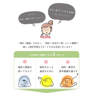 A+ (アクセントプラス) 電波時計 はたらく...の詳細画像3
