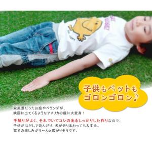 人工芝ロール20mm 2mグリーン 人工芝 ロ...の詳細画像4