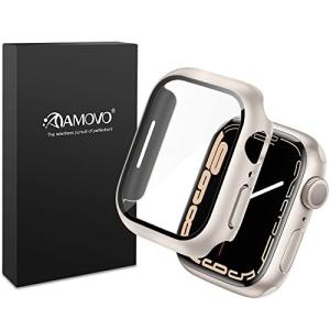 【2021改良新モデル】AMOVO Apple Watch 用 Series 7 ケース 表面・側面カバー 3D全面保護 マット仕上げ枠 Apple｜ys-rosea