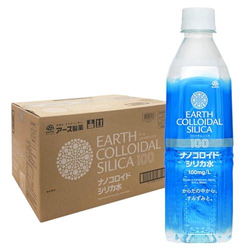 アース製薬が本気で飲んでほしいシリカ水 ナノコロイドシリカ アースコロイダルシリカ100 中硬水 5...