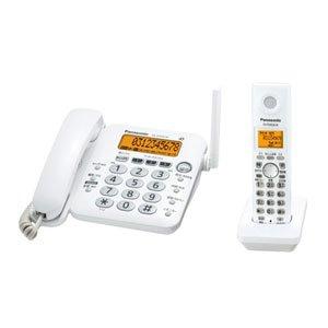 パナソニック RU・RU・RU デジタルコードレス電話機 子機1台付き ホワイト VE-GP24DL...
