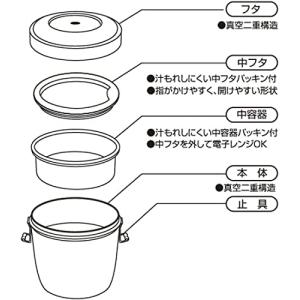 スケーターSkater 抗菌 保温 丼ぶりステ...の詳細画像5