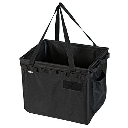 WHATNOTワットノット 収納コンテナ ツールバッグ ブラック 幅360mm×奥250mm×高32...