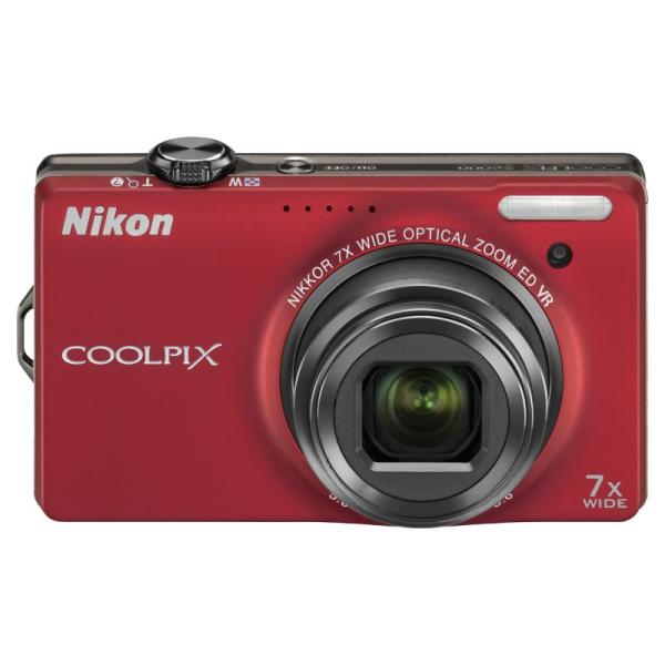 Nikon デジタルカメラ COOLPIX (クールピクス) S6000 フラッシュレッド S600...