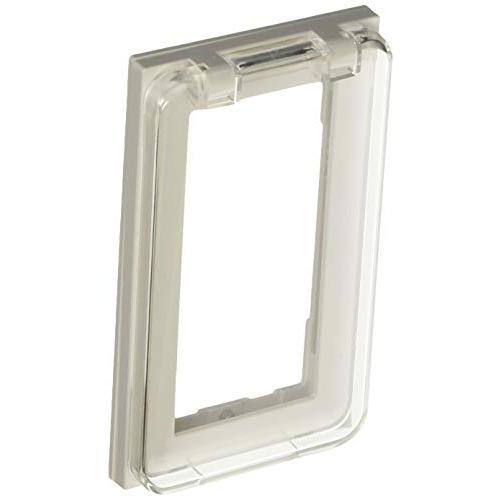 パナソニックPanasonic コスモシリーズワイド21 保護カバー付スイッチプレート 1連用 スク...