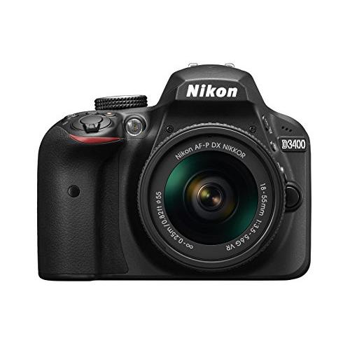 Nikon デジタル一眼レフカメラ D3400 AF-P 18-55 VR レンズキット ブラック ...