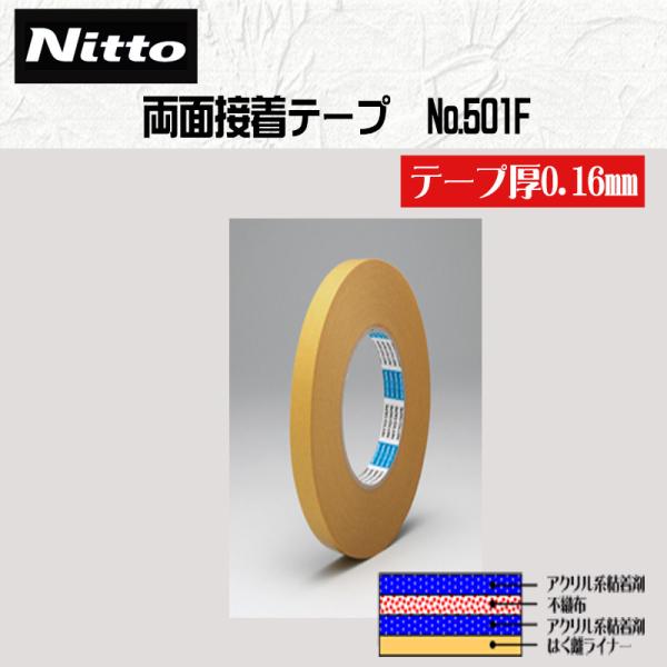 Nitto 両面接着テープ#501F【15mm/30mm】
