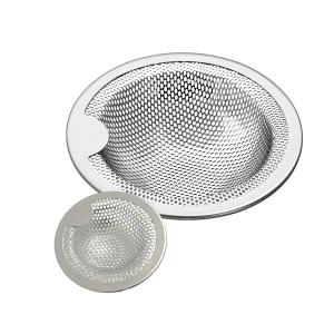 ゴミ受け 風呂 洗面台パンチングゴミ受け LとSサイズ パンチングゴミ受け