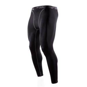 sillictor スポーツタイツ メンズ パワーストレッチ ロング アンダーウェア コンプレッション タイツ UVカット 吸汗速乾 M