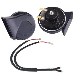 KYOUDEN 車 ホーン トヨタ ホンダ ニッサン スズキ 二股分岐ハーネス セット 12V レクサス 純正サウンド 防水 汎用 110db 2個
