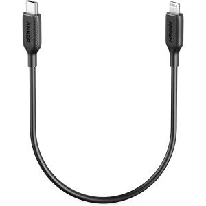 Anker PowerLine III USB-C ライトニング ケーブル MFi認証 USB PD対応 急速充電 iPhone 0.3m ブラック