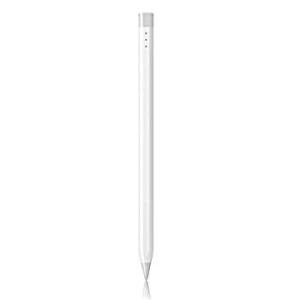 iPadペン USGMoBi タッチペン iPad ペンシル 傾き検知 マグネット吸着 スタイラスペン 超高精度 無遅延 ペン先2枚付き ホワイト S13