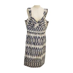 アンテイラー ANN TAYLOR キャミ ワンピース 総柄 14サイズ マルチカラー レディース s_z F-L1603