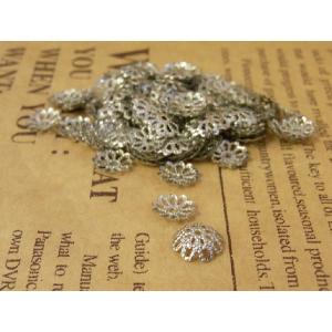 ビーズキャップ 6mm 金古美 アンティークゴールド 座金 花座 1000個