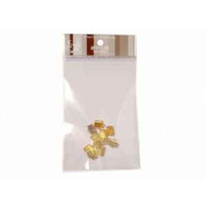 レース留め金具・ヒモ留め 約10個 (8mm ...の詳細画像1