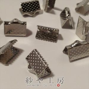 レース留め金具・ヒモ留め 約10個 (10mm ...の商品画像