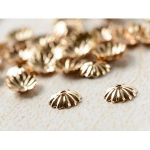 座金・花座・菊座パーツ KC金 スチールメッキ...の詳細画像2