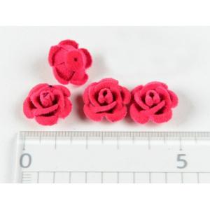 アルミ薔薇 ベロア風コーティング(径約15mm...の詳細画像1