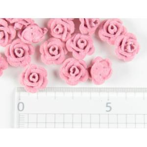 アルミ薔薇 ベロア風コーティング(径約15mm...の詳細画像1