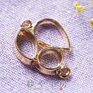 空枠 アクセサリー用 ジュエル ドロップ・ラウンド・マーキス