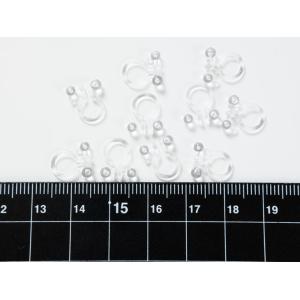 イヤリング パーツ 樹脂 クリップ 2.7mm...の詳細画像2