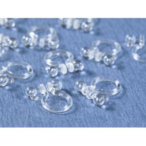 イヤリング パーツ 樹脂 クリップ 2.7mm...の詳細画像3