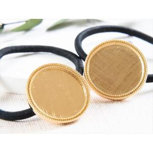 ヘアゴム ニッケルフリー 変退色防止加工済 金...の詳細画像3