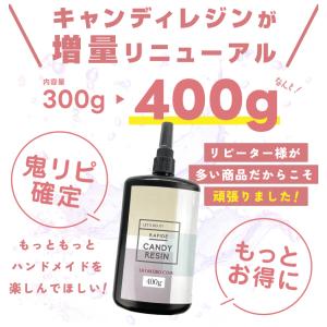 送料無料 レジン液 400g LEDレジン液 ...の詳細画像1