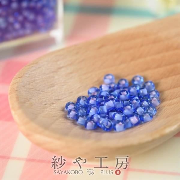 ビーズ 丸小ビーズ col.13/212 バイオレッドクラッシュ 2mm パープル 10ｇ 約0.2...