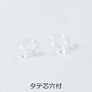 イヤリング パーツ 樹脂 ノンホールピアス 【...の詳細画像2
