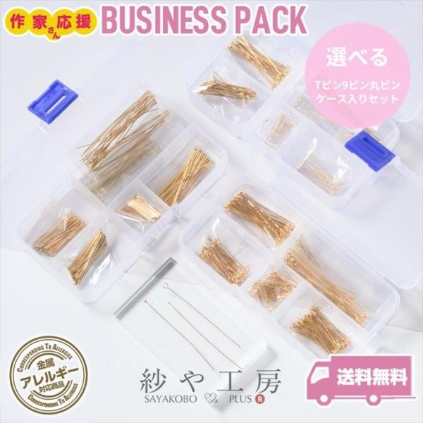 Tピン 9ピン 丸ピン ステンレス SUS304 【選べる】全6サイズセット ケース付 アクセサリー...