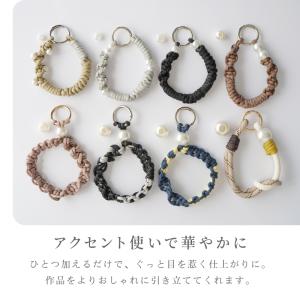 大穴 パール ビーズ パラコード 大玉 大きい...の詳細画像4