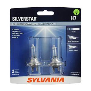 SYLVANIA H7 SilverStar高性能ハロゲンヘッドライトバルブ（2個入り）｜yschoice
