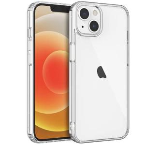 Shamo's iPhone 13 ケースと互換性があり クリアケースはTPUシリコンバンパー付き耐衝撃性カバー 透明HDクリア(