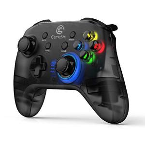 Gamesir T4pro 半透明デザインワイヤレスゲームコントローラー 遅延なし有線接続ゲームパッド Pc Ios Android非対称モータープロ S 斎藤商事 通販 Yahoo ショッピング