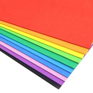 HEALLILY EVAフォームクラフトシート10ピースEVA混合色a4ゴールドパウダースポンジ紙用手芸DIY素材