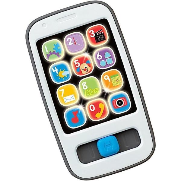 フィッシャープライス にこにこ! ラーニング おしゃべりバイリンガル スマートフォン CDF90 (...