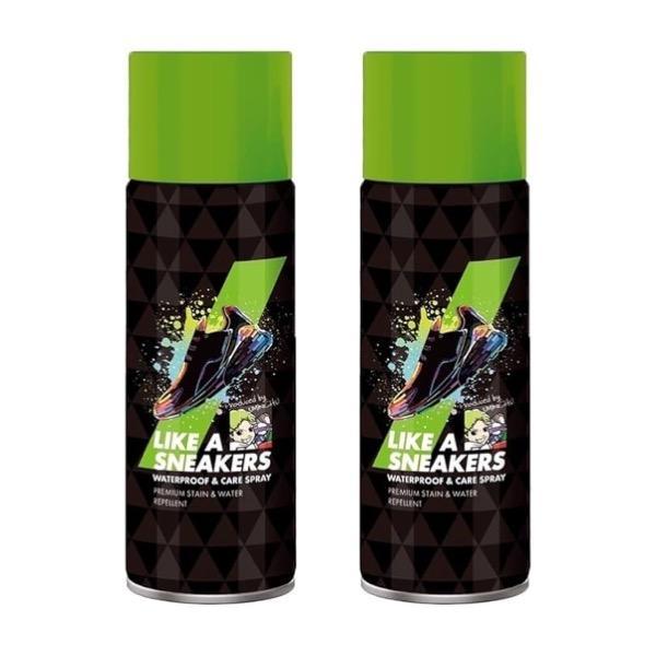LIKE A SNEAKERS 防水スプレー スニーカー用 220ml 2個セット (2本セット う...