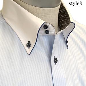 半袖 ワイシャツ Yシャツ カッターシャツ メ...の詳細画像5