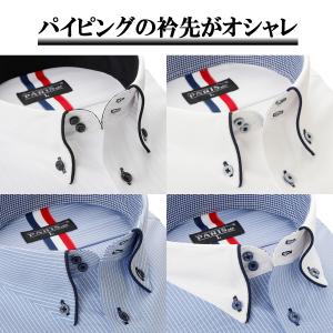 半袖 ワイシャツ ノンアイロン ノーアイロン ...の詳細画像3