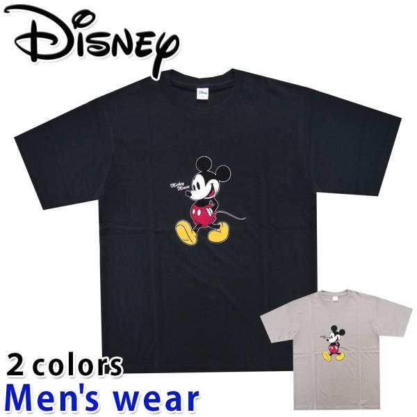 ディズニー 半袖 Tシャツ メンズ ミッキー マウス Disney グッズ メール便送料無料 227...