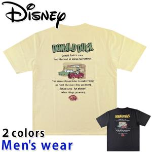 ディズニー 半袖 Tシャツ メンズ ドナルド ダック Disney グッズ メール便送料無料 6277-6503B