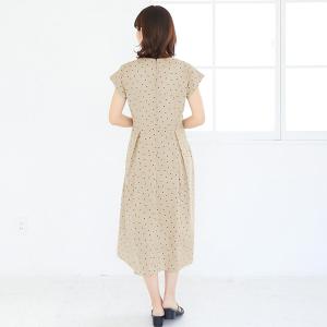 オーガニックコットン ドットすっきりシルエット...の詳細画像4
