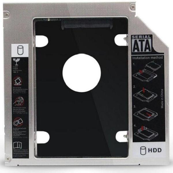 ノートPC専用2.5インチHDDマウンタ SSD対応 光学ドライブ SATA接続 12.7mm 9....