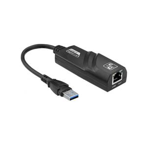 有線LANアダプター USB3.0 High-speed(ハイスピード) RJ45 USB3.0 変換アダプタ 10/100/1000 Mbps ギガビット MacOS/Windows/Linuxなどに対応 HR-USB32RJ45