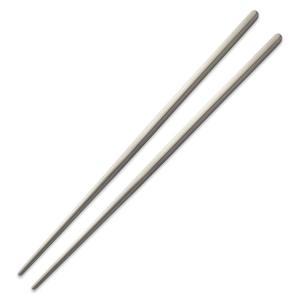 チタン箸 235mm 超軽量14g 高強度チタン合金製 高耐久・高耐食素材 アウトドア用 お手入れ簡単 長持ち マイ箸 エコ箸 環境に優しい 中空構造 SDGs HR-TAHS635