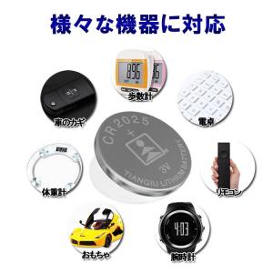 CR2025 コイン型リチウム電池 10個セッ...の詳細画像3