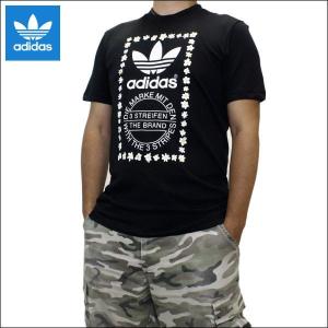 アディダス Tシャツ　adidas Originals (アディダス オリジナルス)　メンズ 半袖Tシャツ　アディダス×ファレル ウィリアムス コラボTシャツ　(BLACK)　AO3000｜ysk-style