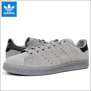 アディダス スニーカー　adidas Originals (アディダス オリジナルス)　メンズ レザースニーカー　スエード シューズ　STAN SMITH スタンスミス　(GREY)　S80031｜ysk-style